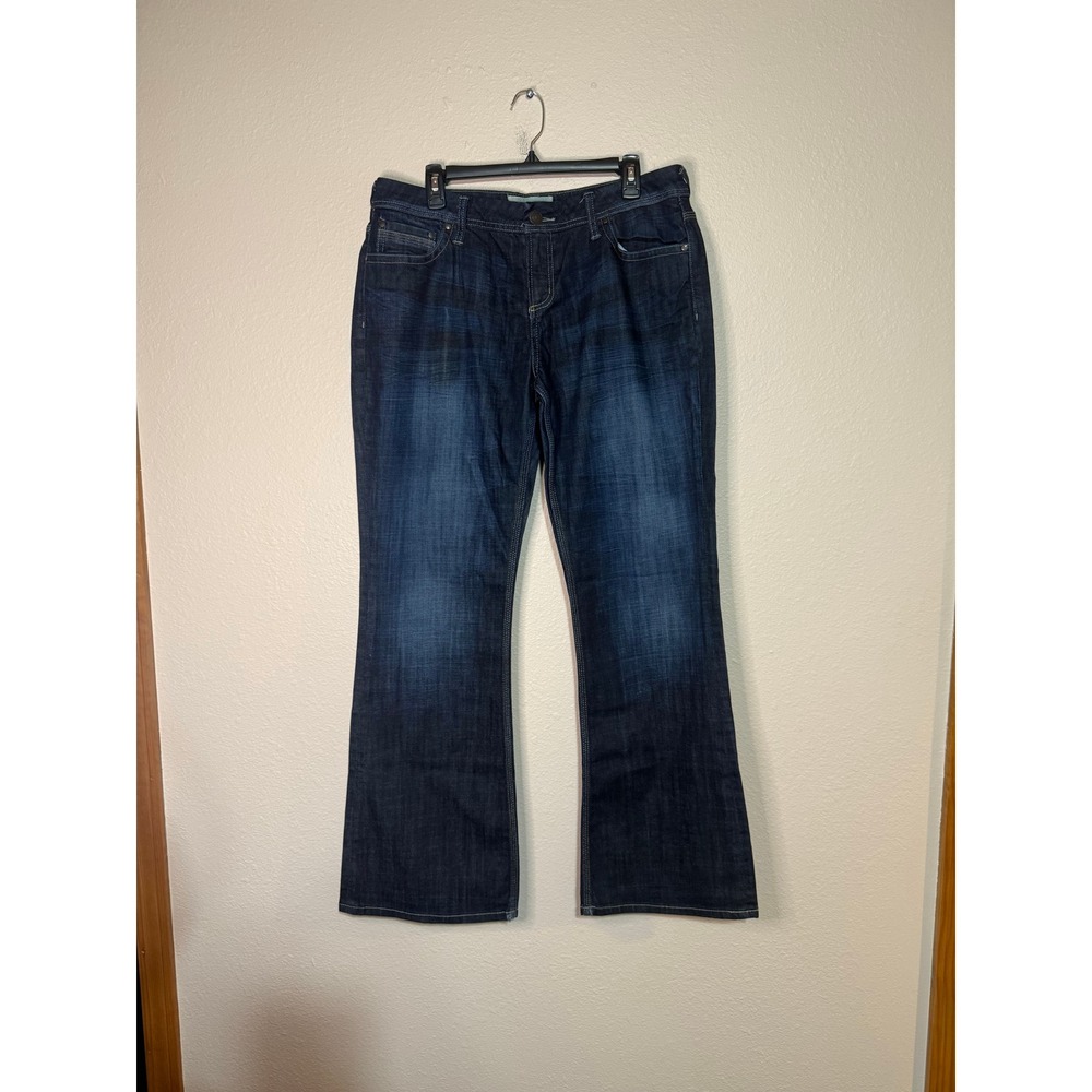 Maurices Morgan New Boot Jeans Dark Wash Bootcut Denim 13/14 Reg